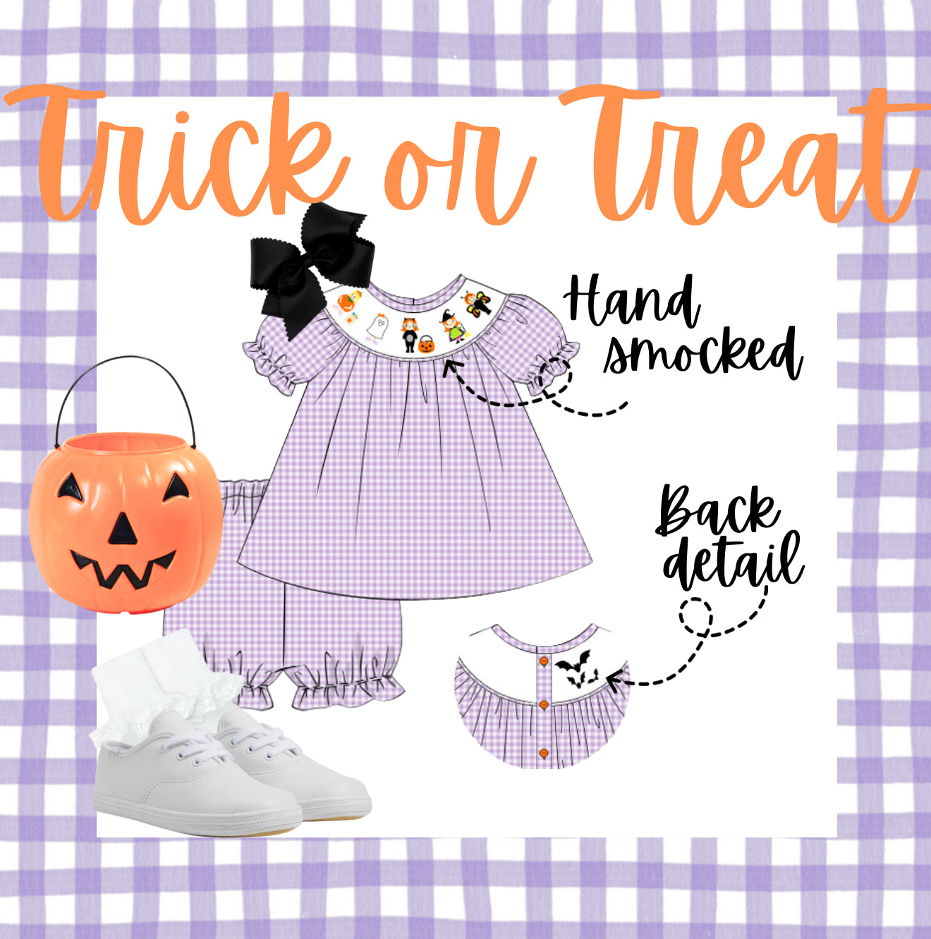 Trick or treat smock set