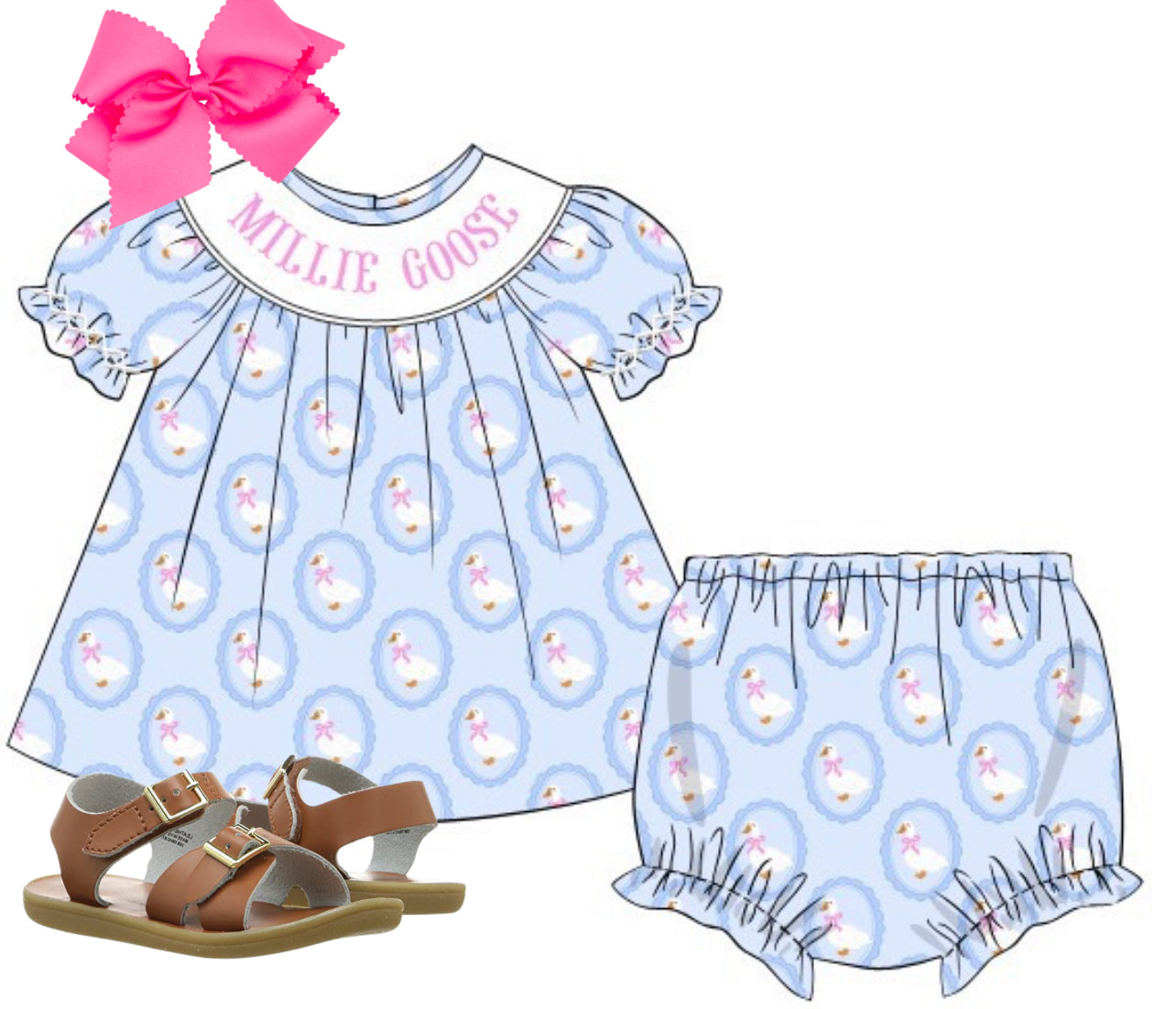 Silly Goose smock
