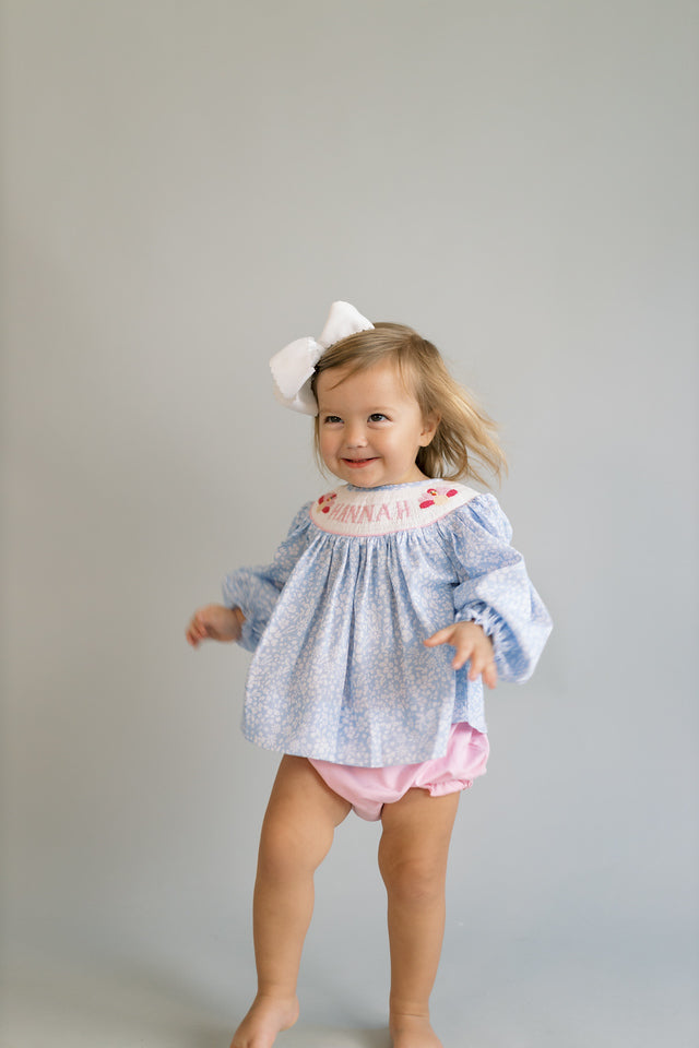 Turkey smocked diaper set