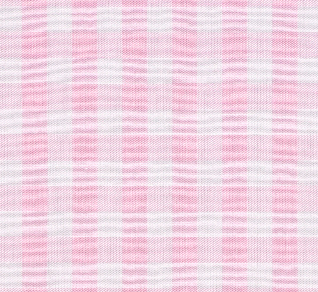 1 meter of pink gingham fabric