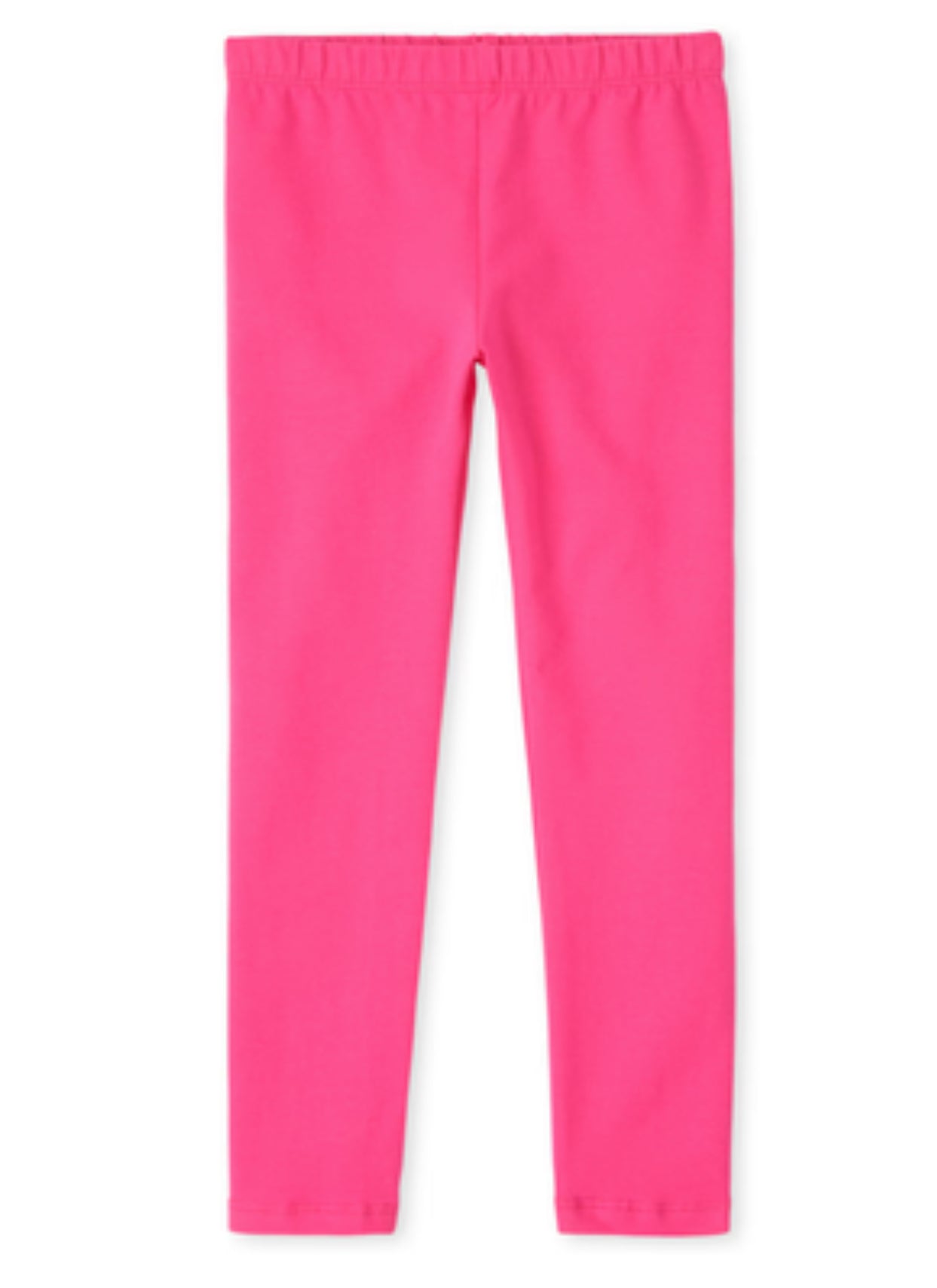 Hot pink knit cotton leggings