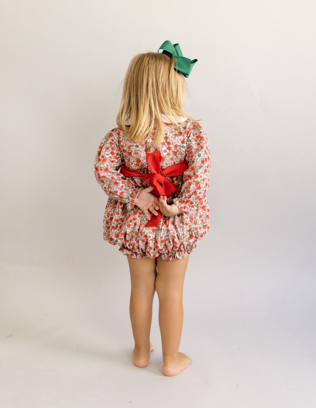 Christmas floral bubble