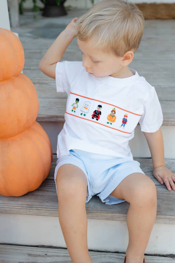 Boys trick or treat smock