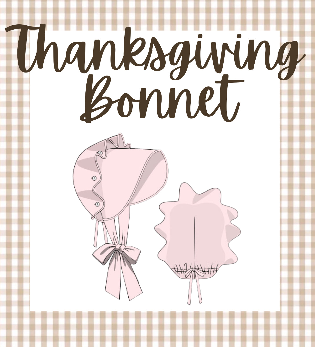 Pink Bonnet