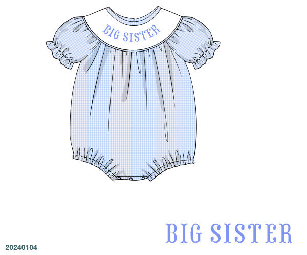 Personalized name smock bubble