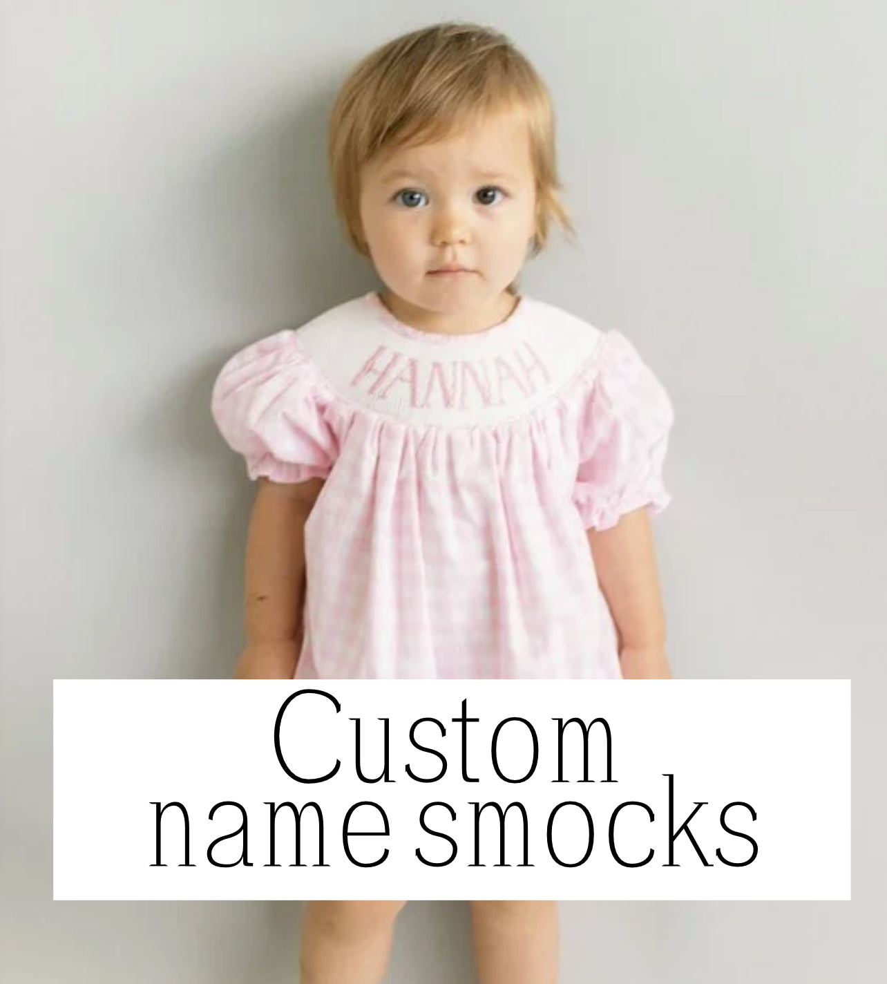 Personalized Smocks