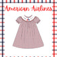American Airlines Custom Smock dress