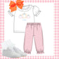 Girls knit cotton shirt
