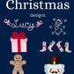 Christmas design embroidery fee