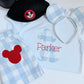 Boys Mickey appliqué shirt