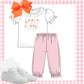 Girls knit cotton shirt