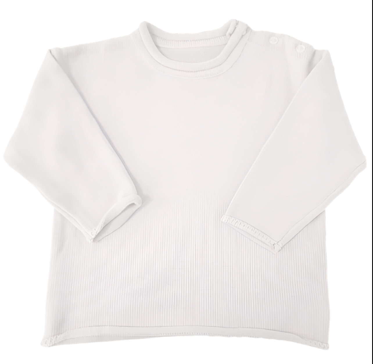 Cream white roll neck sweater