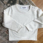 LIGHT WEIGHT white roll neck sweater