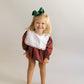 Plaid girls  Christmas bubble