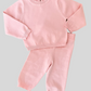 Girls knit organic cotton set