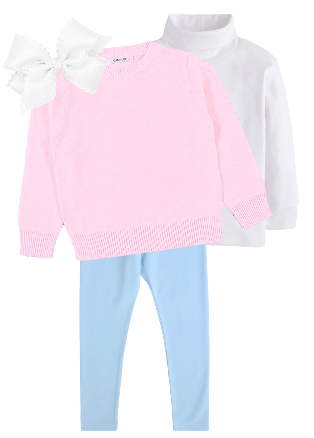 Light pink campure sweater