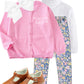 Pink campure cardigan