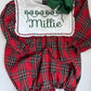 Plaid girls  Christmas bubble