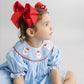 Smocked Santa dress