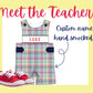 Custom smocked Jon Jon