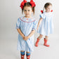 Smocked Santa dress