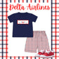 Delta Boys smock short set