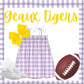 Lavender check dress