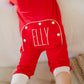 Baby Christmas zip up pajamas