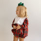 Plaid girls  Christmas bubble