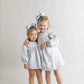 Girls hand smocked pie dress