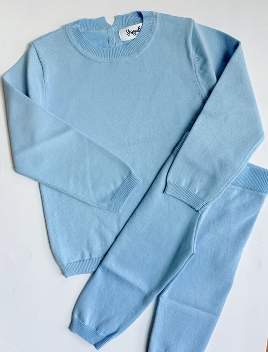 Boys knit organic cotton set