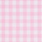 1 meter of pink gingham fabric