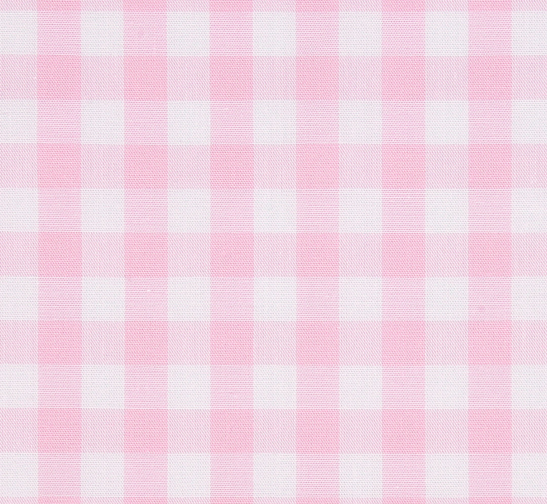 1 meter of pink gingham fabric