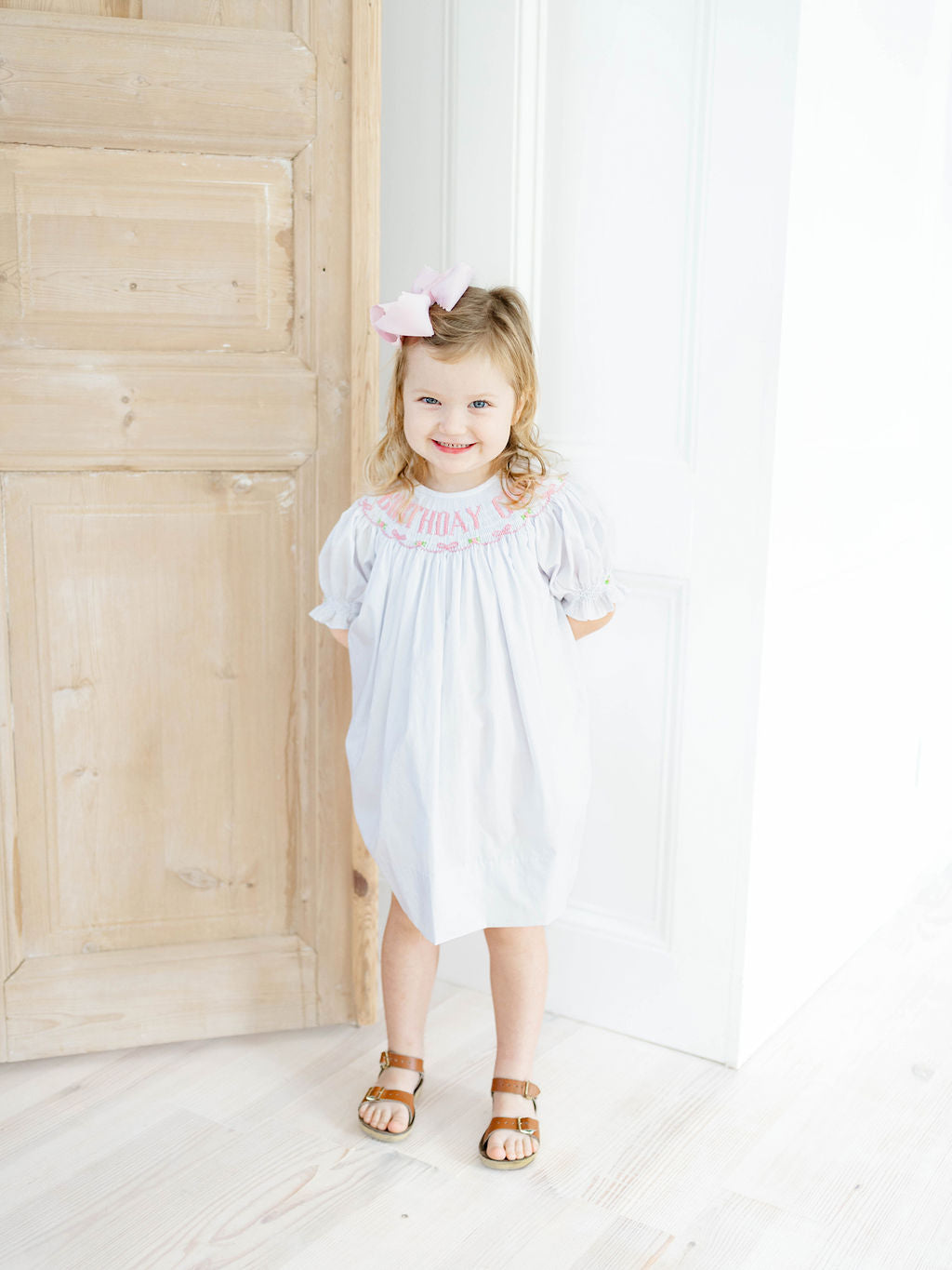 Birthday Girl smock dress