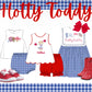 Royal Blue Gingham Dress