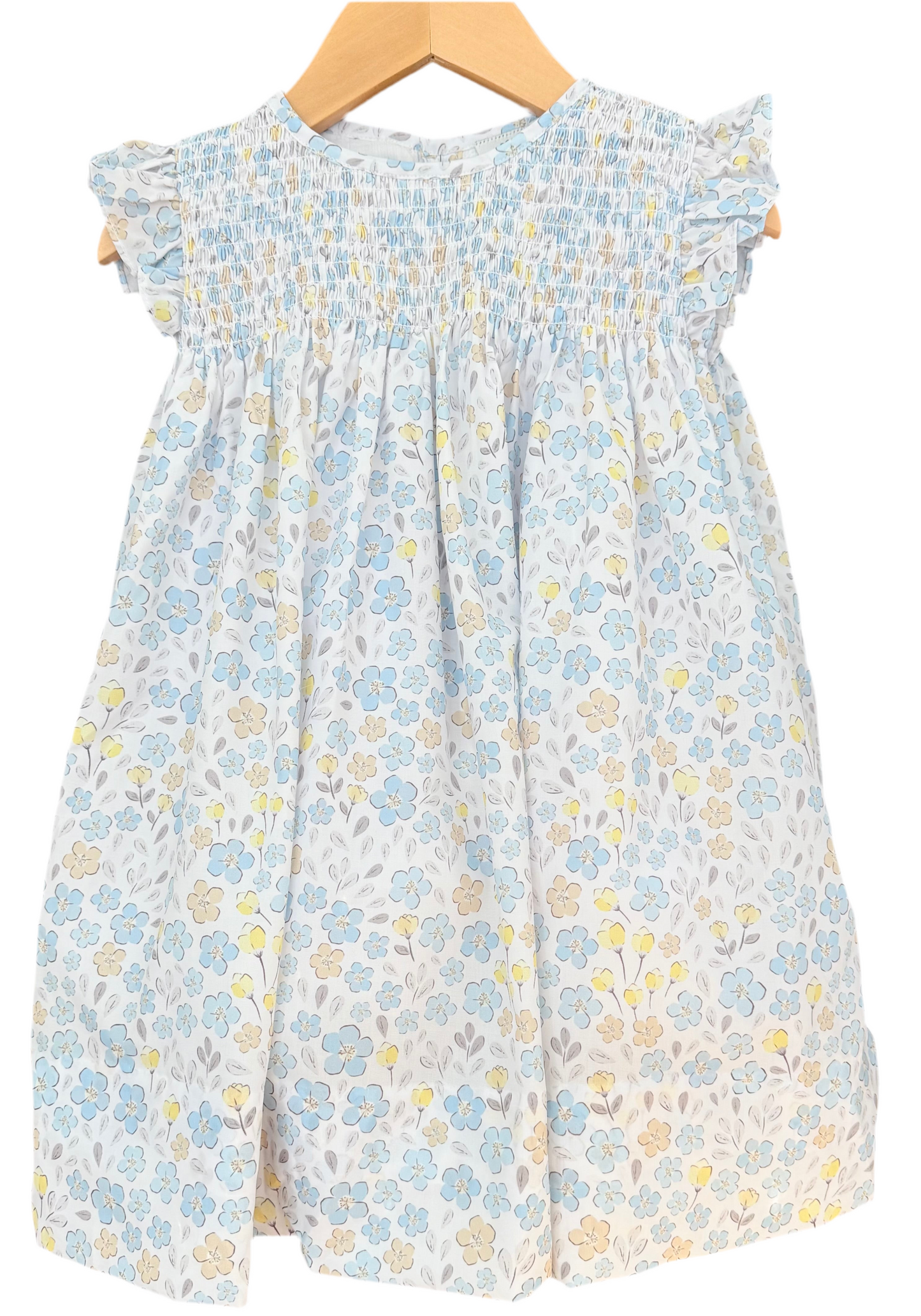 Girls twirly flower dress