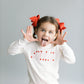 Hearts name monogram sweater