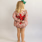 Christmas floral bubble