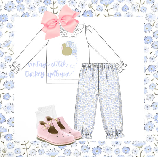 Floral turkey pant set