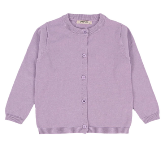 Light purple campure cardigan